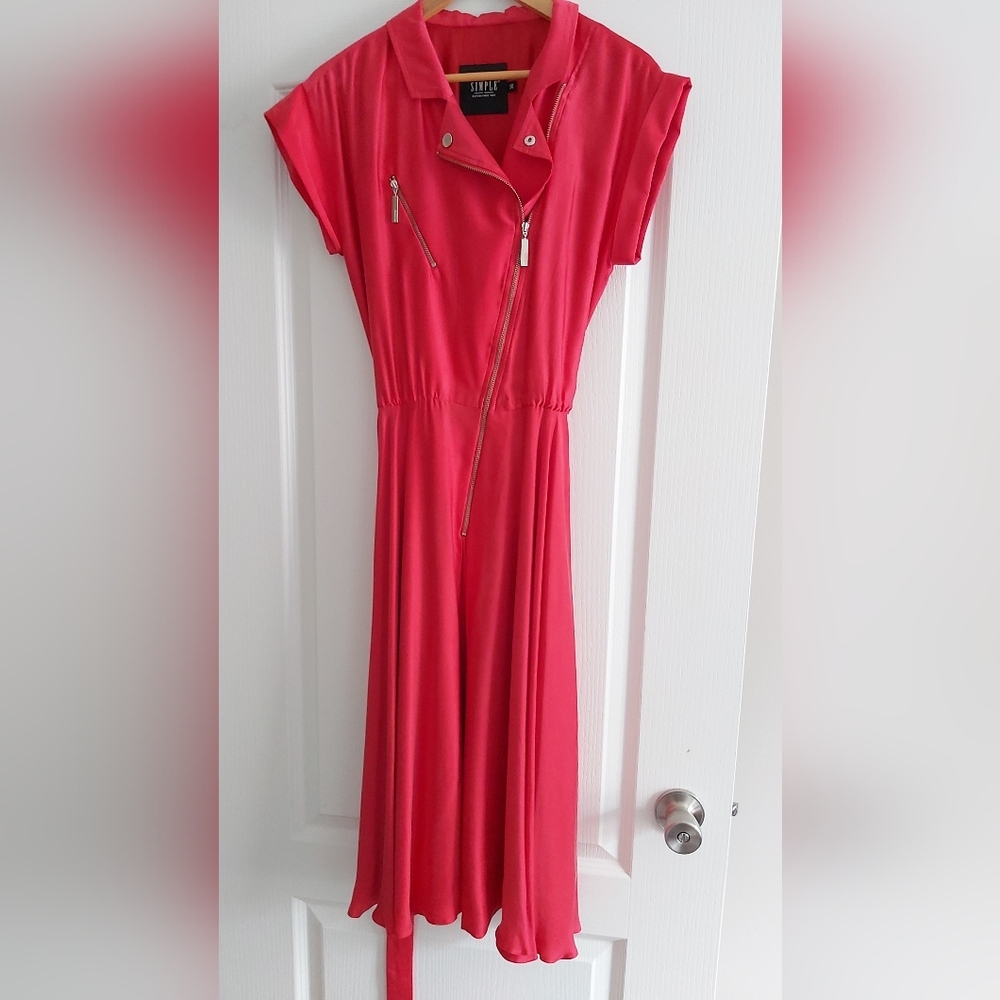 Raspberry -Red Dress